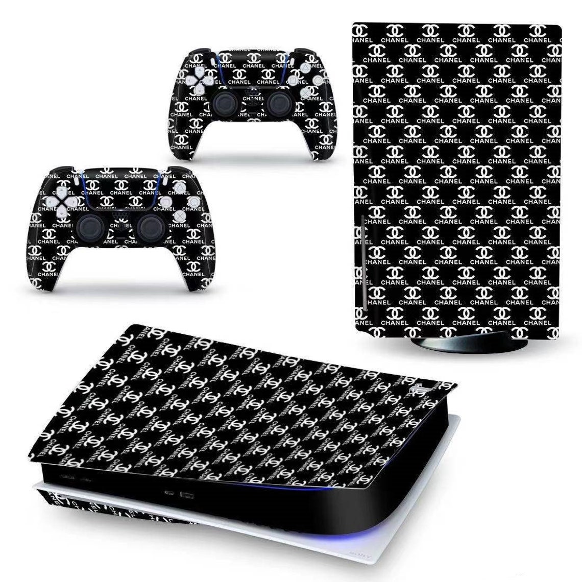 PS5 Disc Edition Skin Wrap Decal Vinyl Cover for Playstation Etsy