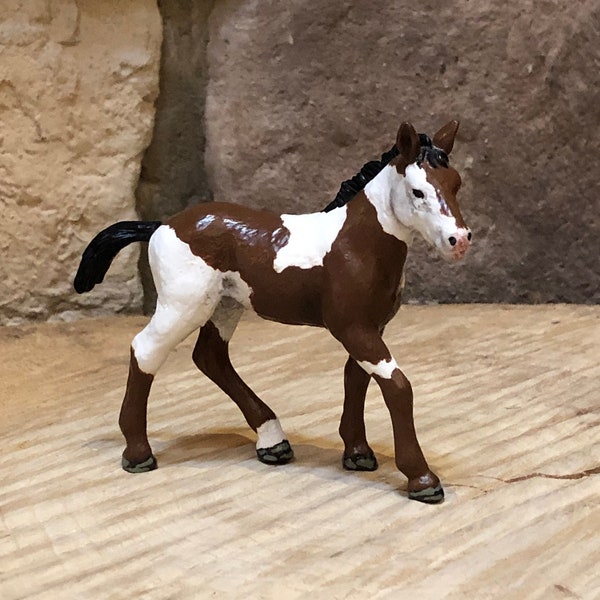 Schleich Retired 2012 Appaloosa Foal Repaint