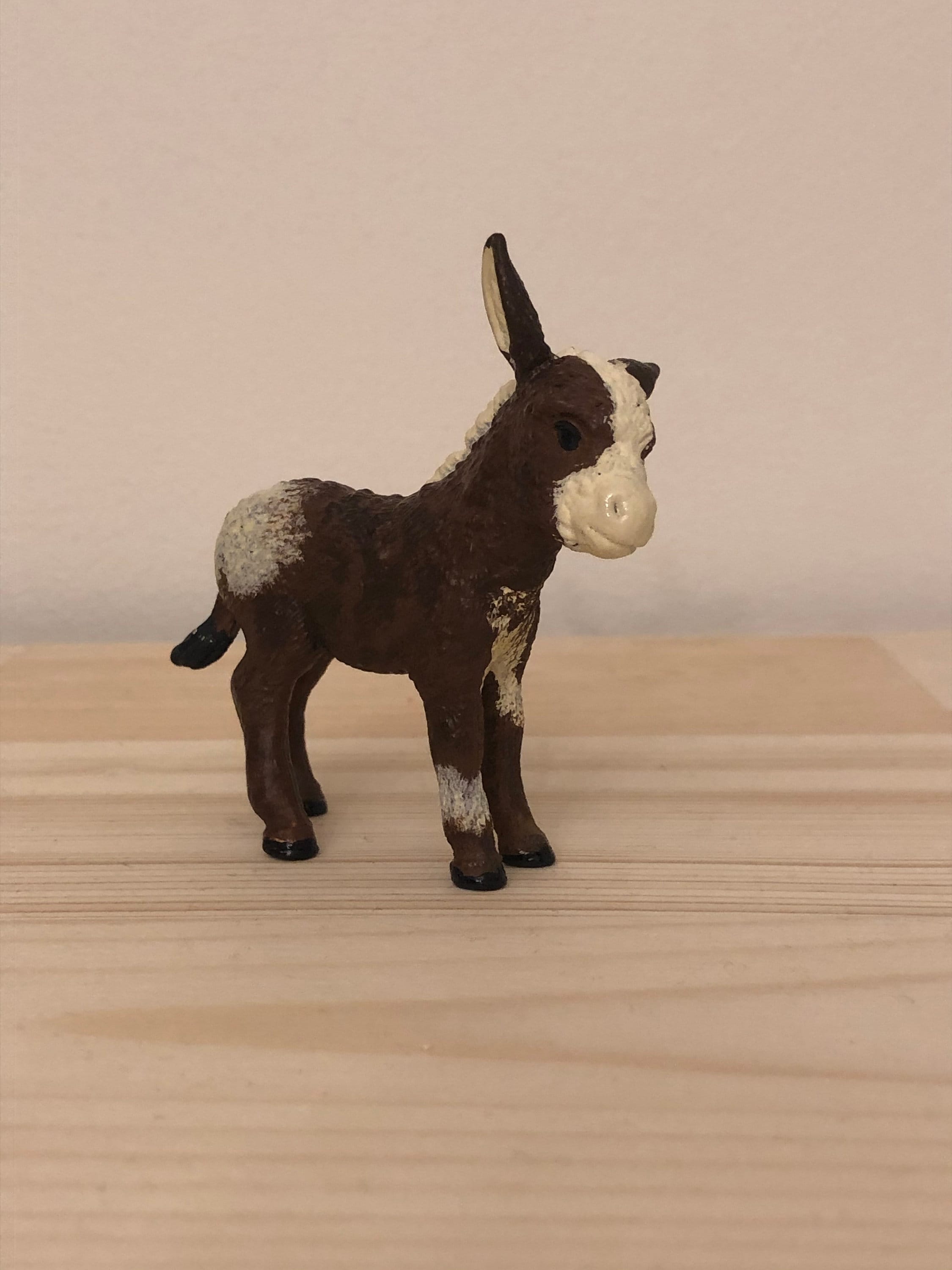 Schleich 2013 Donkey Foal Repaint Etsy