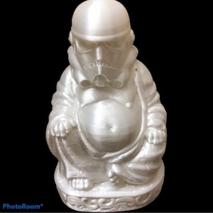 Storm Trooper | Buddha | Star Wars Figurine | Storm Trooper Holiday Toys| Storm Trooper Collectible | Star Wars Collectible | Star Wars Toys