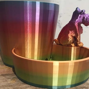 Schnauzer Dog Planter | Schnauzer Garden | Schnauzer Collectibles | Schnauzer Gift ideas | Miniature Schnauzer Planter | Schnauzer items