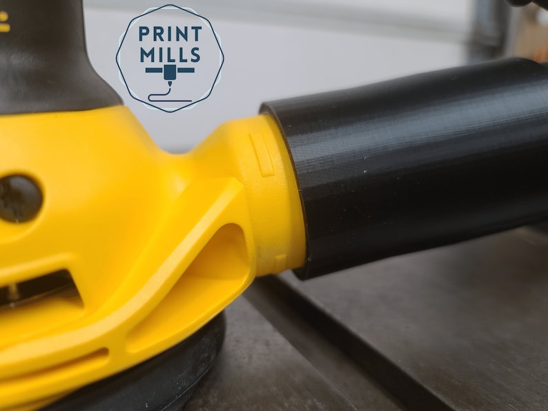 Dewalt Sander to 1 7/8 Shop Vacuum Hose Adapter Sanders DCW200 DCW210