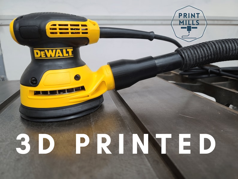 Dewalt Sander to 1 1/4 Shop Vacuum Hose Adapter Sanders DCW200 DCW210