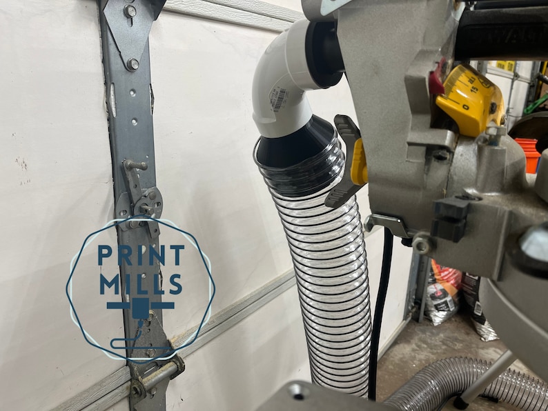 Dewalt Miter Saw 90 Degree Vacuum Adapters Transitions to 4 Soft