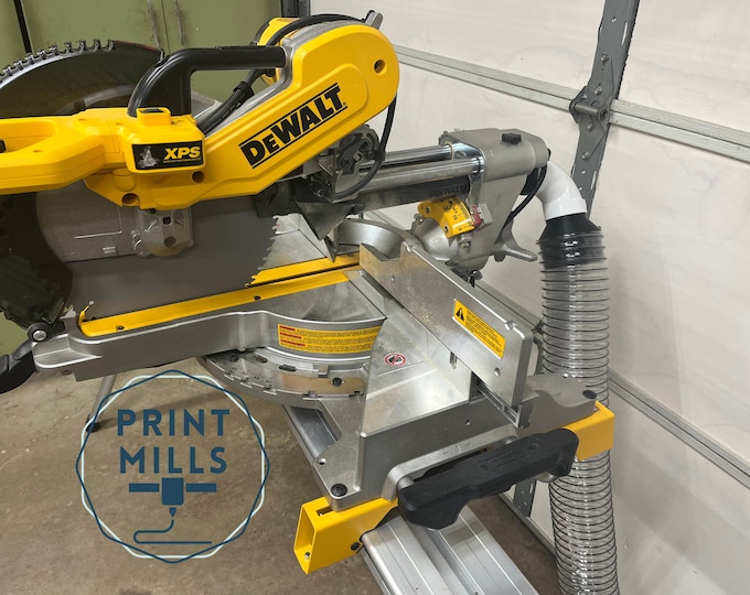 Dewalt Miter Saw 90 Degree Vacuum Adapters Transitions to 4 Soft