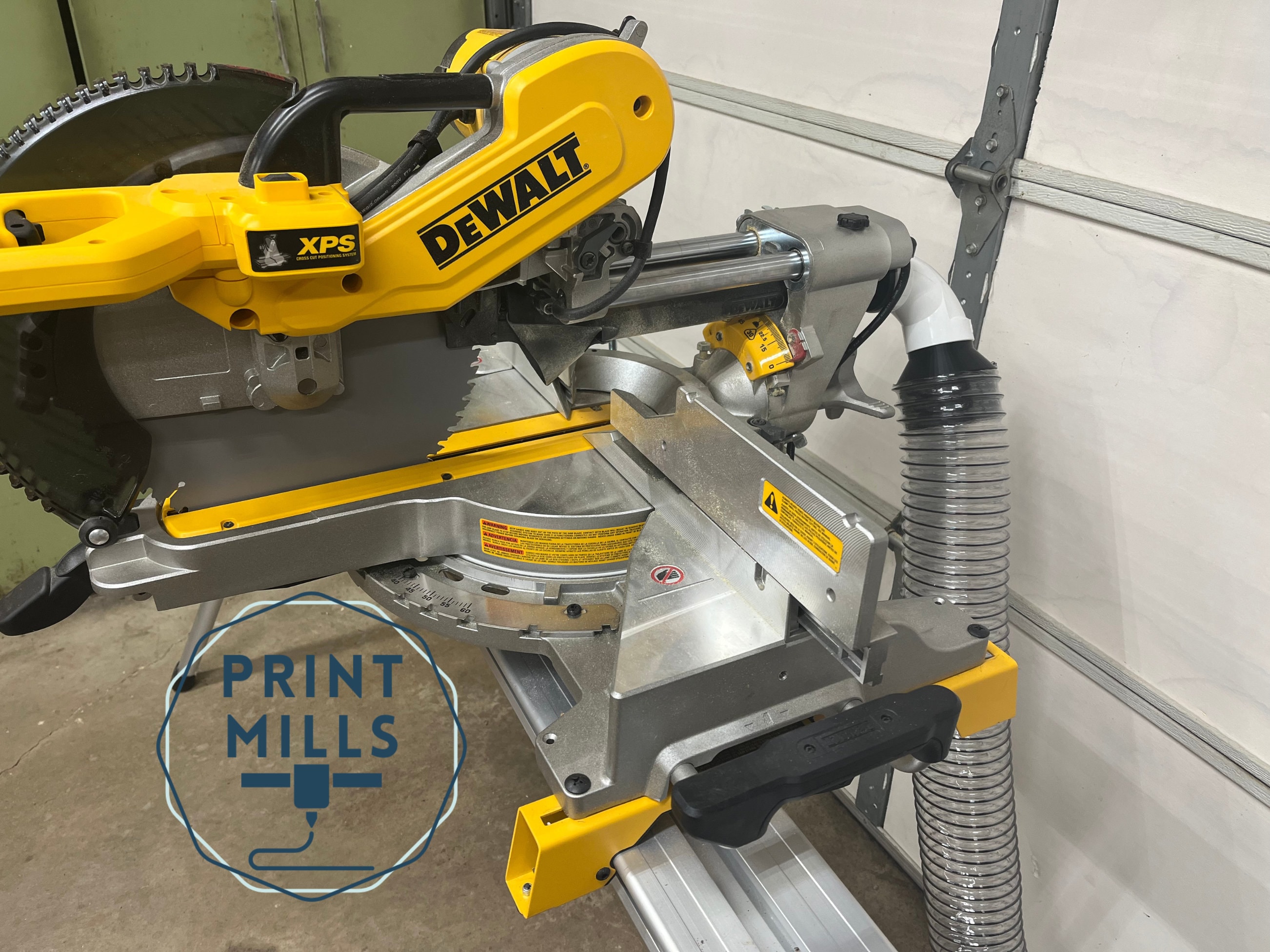 Dewalt Miter Saw 90 Degree Vacuum Adapters Transitions to 4 Soft