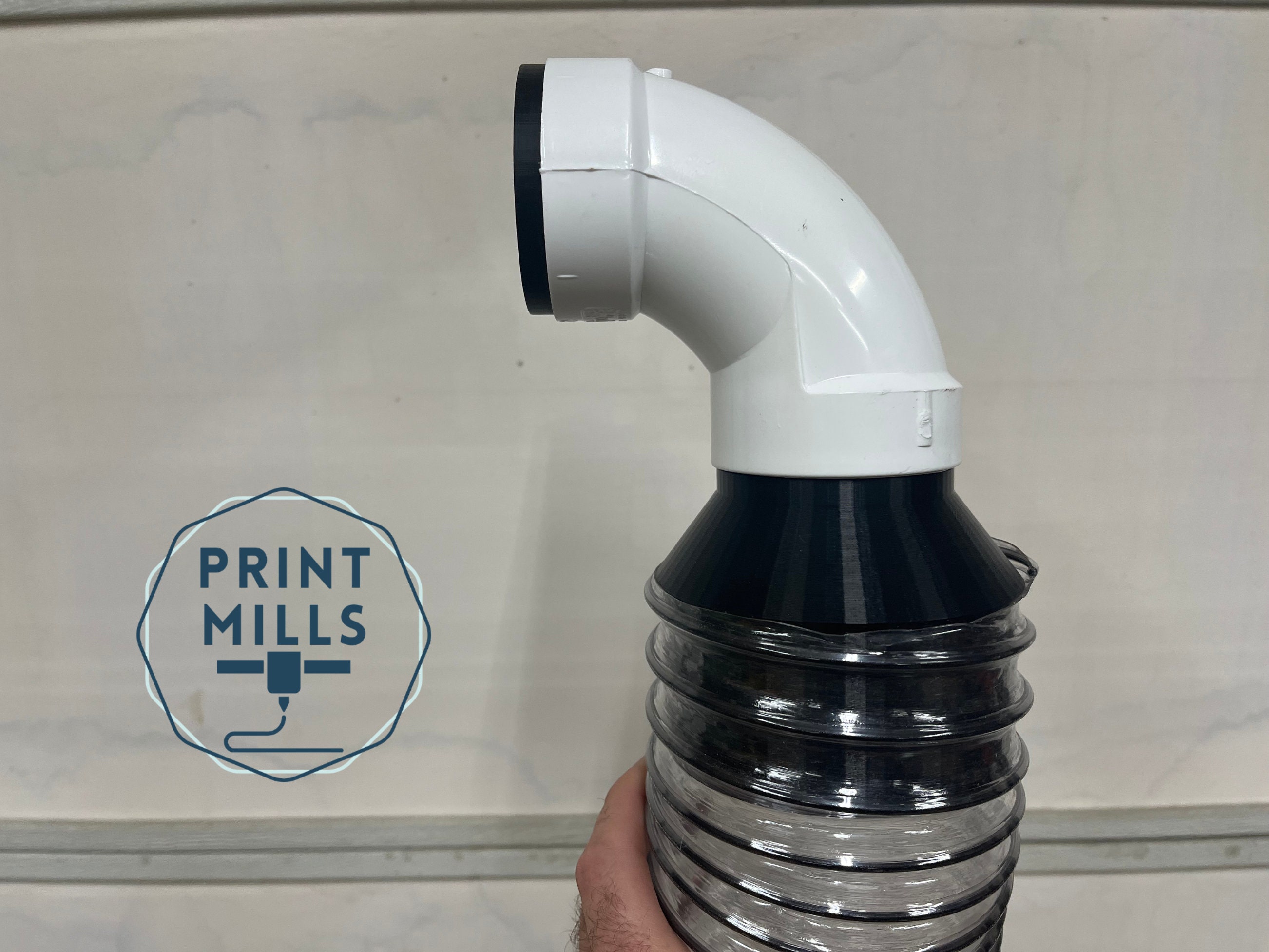 Dewalt Miter Saw 90 Degree Vacuum Adapters Transitions to 4 Soft