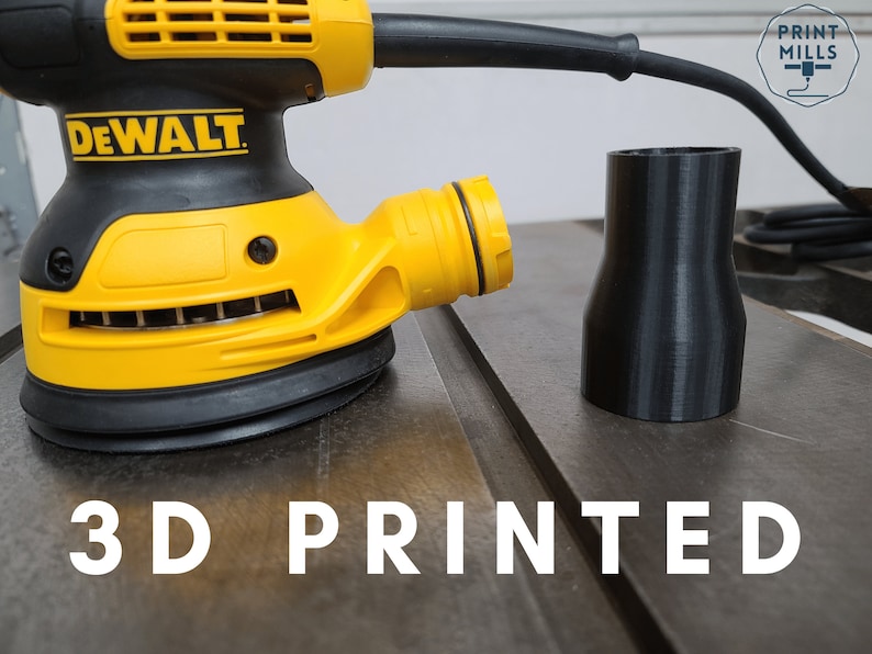 Dewalt Sander to 1 1/4 Shop Vacuum Hose Adapter Sanders DCW200 DCW210
