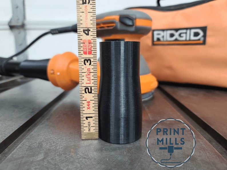 Ridgid Sander to 1 1/4 Shop Vacuum Hose Adapter Sanders R26011, R25011