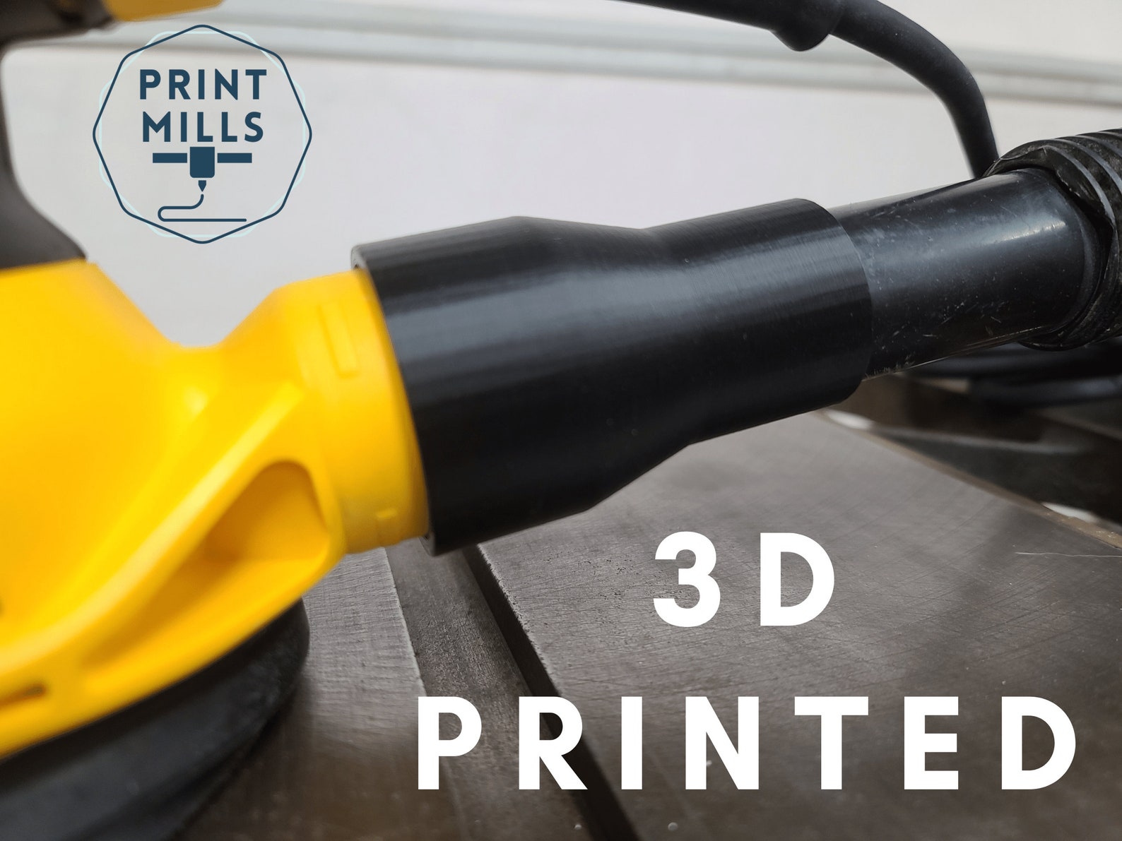 Dewalt Sander to 1 1/4 Shop Vacuum Hose Adapter Sanders DCW200 DCW210