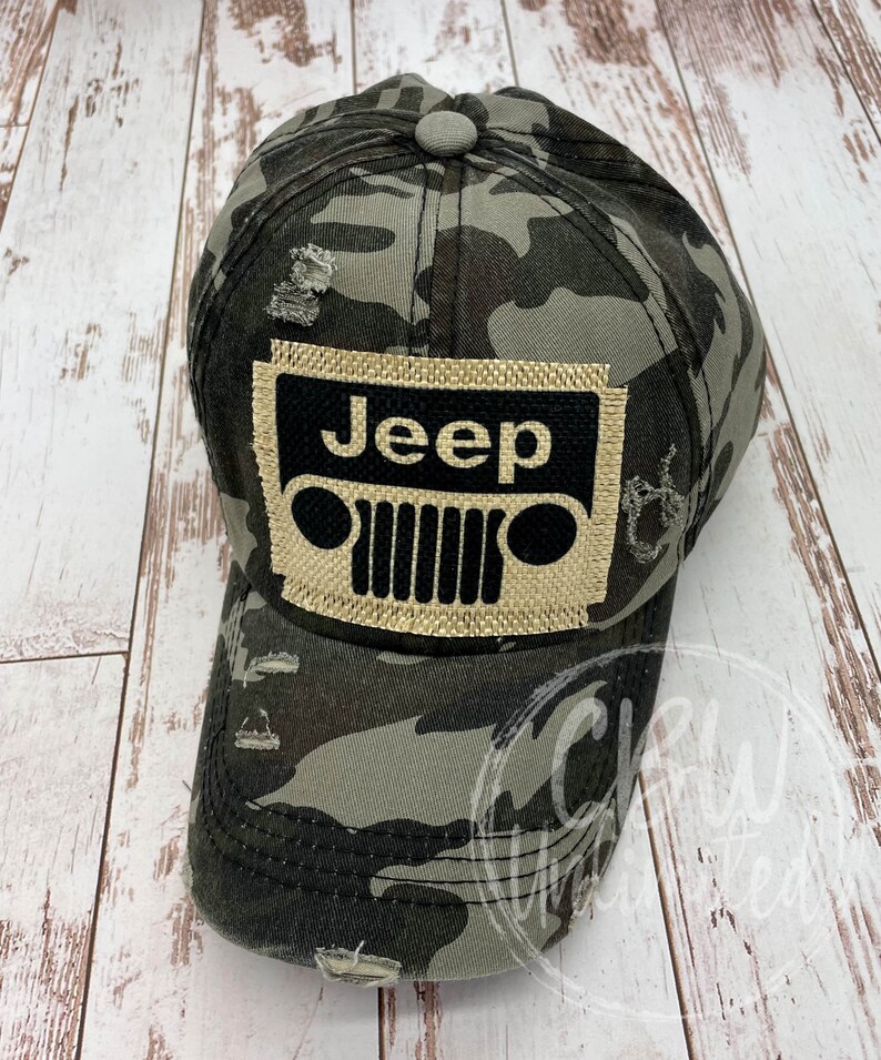 Jeep Patch Hat Women's Jeep Trucker Hat Jeep Criss Etsy