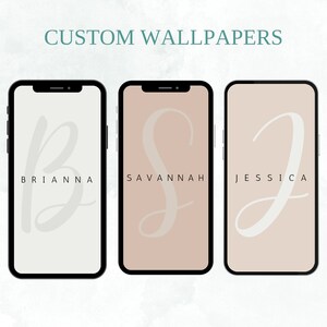 Custom Phone Wallpaper, Digital Download, iPhone Wallpaper, Samsung Wallpaper