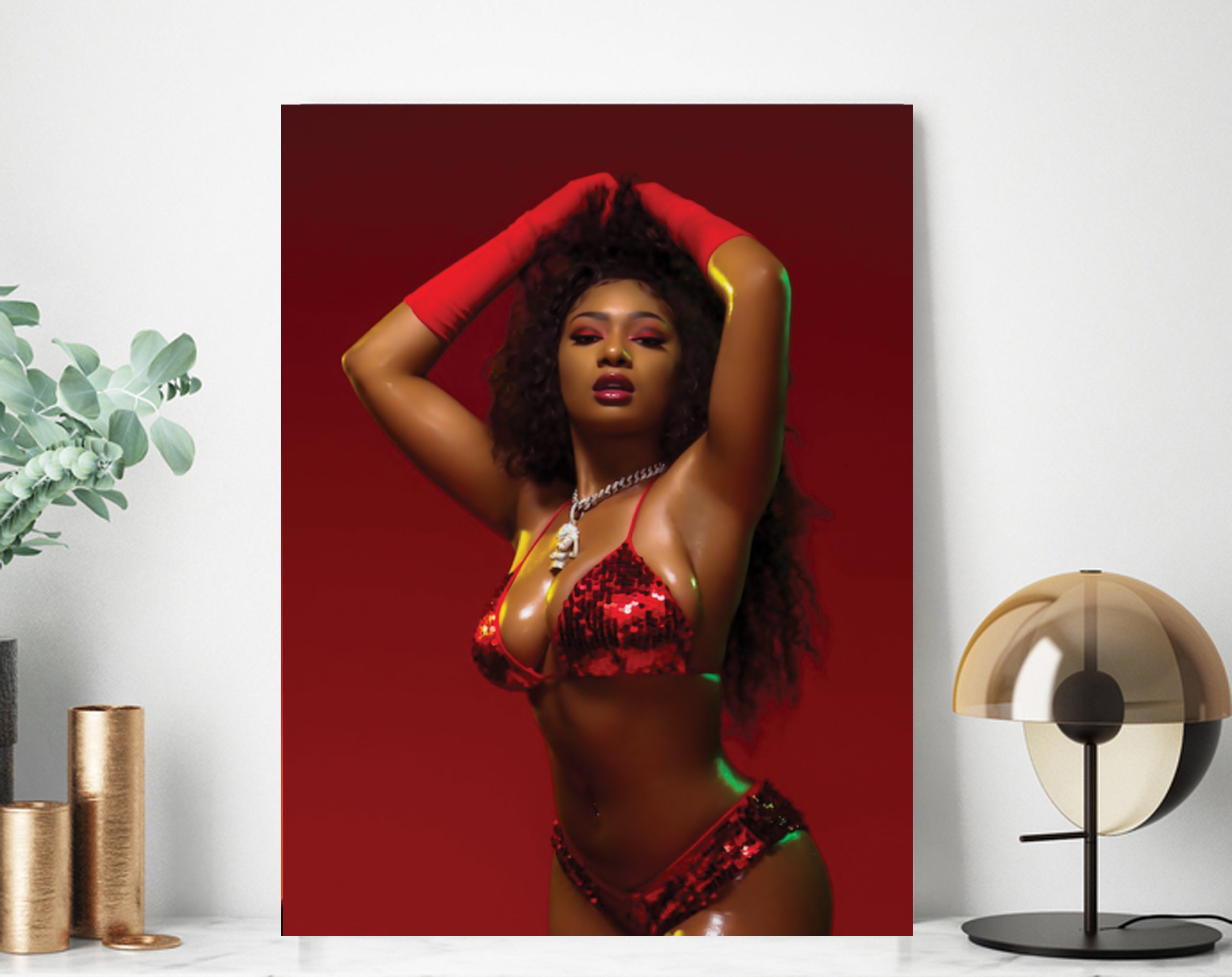 Megan Thee Stallion Poster Megan Thee Stallion Custom Poster Etsy