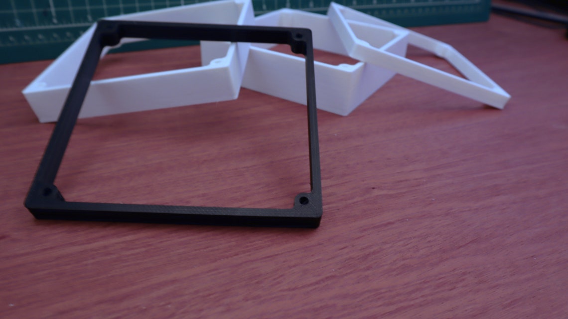 120mm Fan Shrouds / Open Loop Cooling / PC Mod / AIO Radiator Etsy