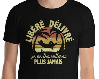 Tee Shirt Retraite Etsy France Tee Shirt Retraite Etsy France
