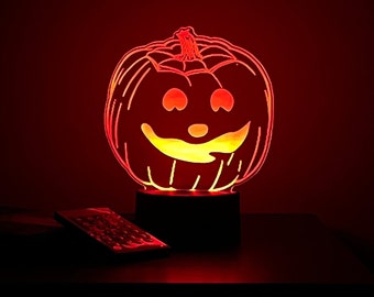 Halloween Night Light/Jack-O-Lantern Nightlight/Pumpkin LED Lamp