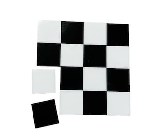 Dollhouse Tile Flooring/ Acrylic Floor Tiles for 1:12 Dollhouse - Set of 24