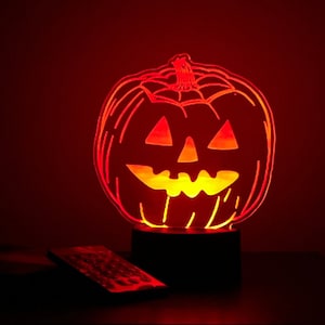 Halloween Night Light/Jack-O-Lantern Nightlight/Pumpkin LED Lamp
