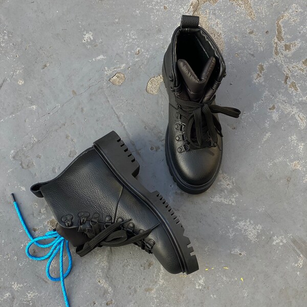 knit hiking boots