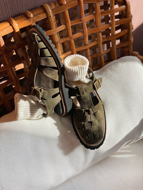 Sandalias de pescador de moda | Etsy España