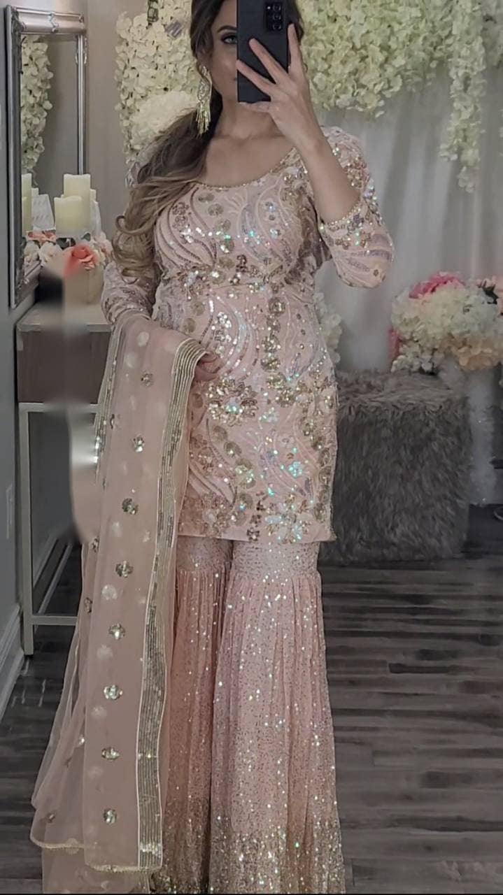 Sharara frock store