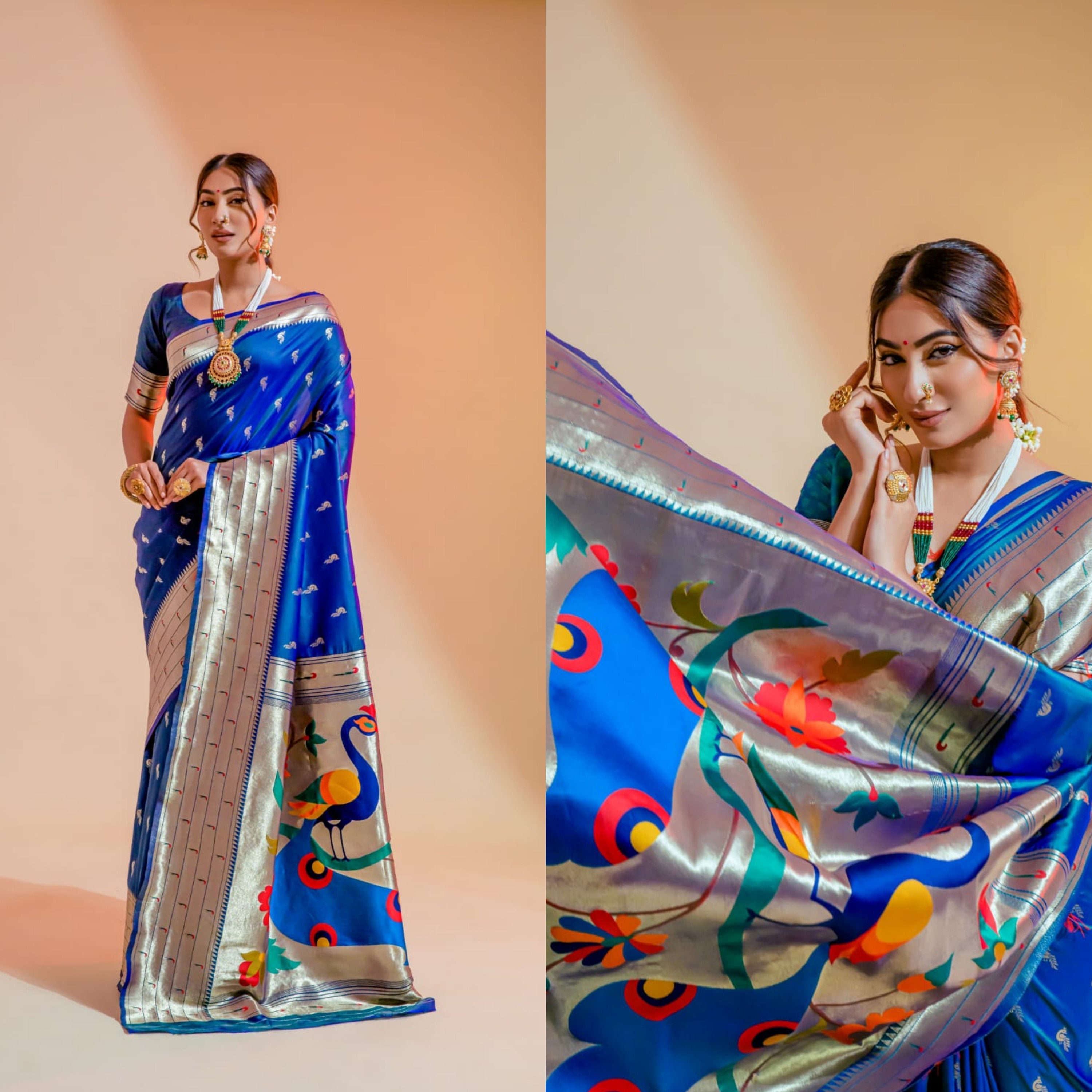 Party wear store paithani saree