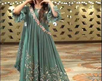 ethnic long gown dress