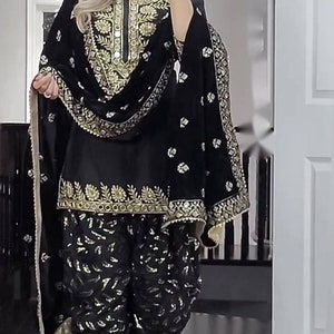 Punjabi Black Suit -  Canada