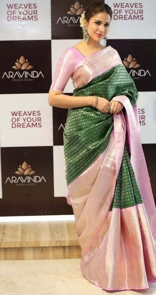 Studio Shringaar Women Pink Solid Sleeveless Saree Blouse - Absolutely Desi