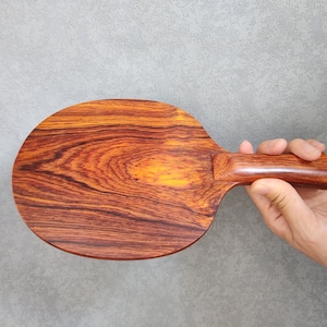 Customized Handmade Table Tennis Blade Defensive Offensive DIY Ping Pong Racket Set Rosewood Beginner Sports Goods With Case