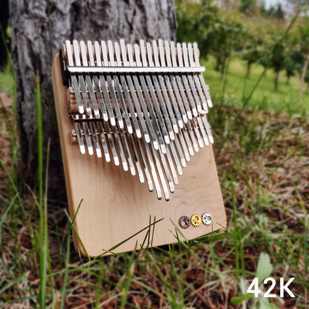 Kalimba 42 Key C# Handmade Mbira Piano Musical Instrument - Etsy