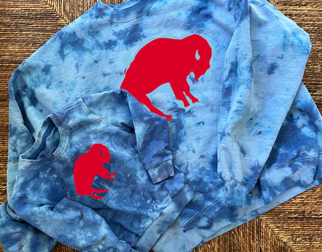 Mommy/daddy and Me Buffalo Sweatshirt Set Etsy