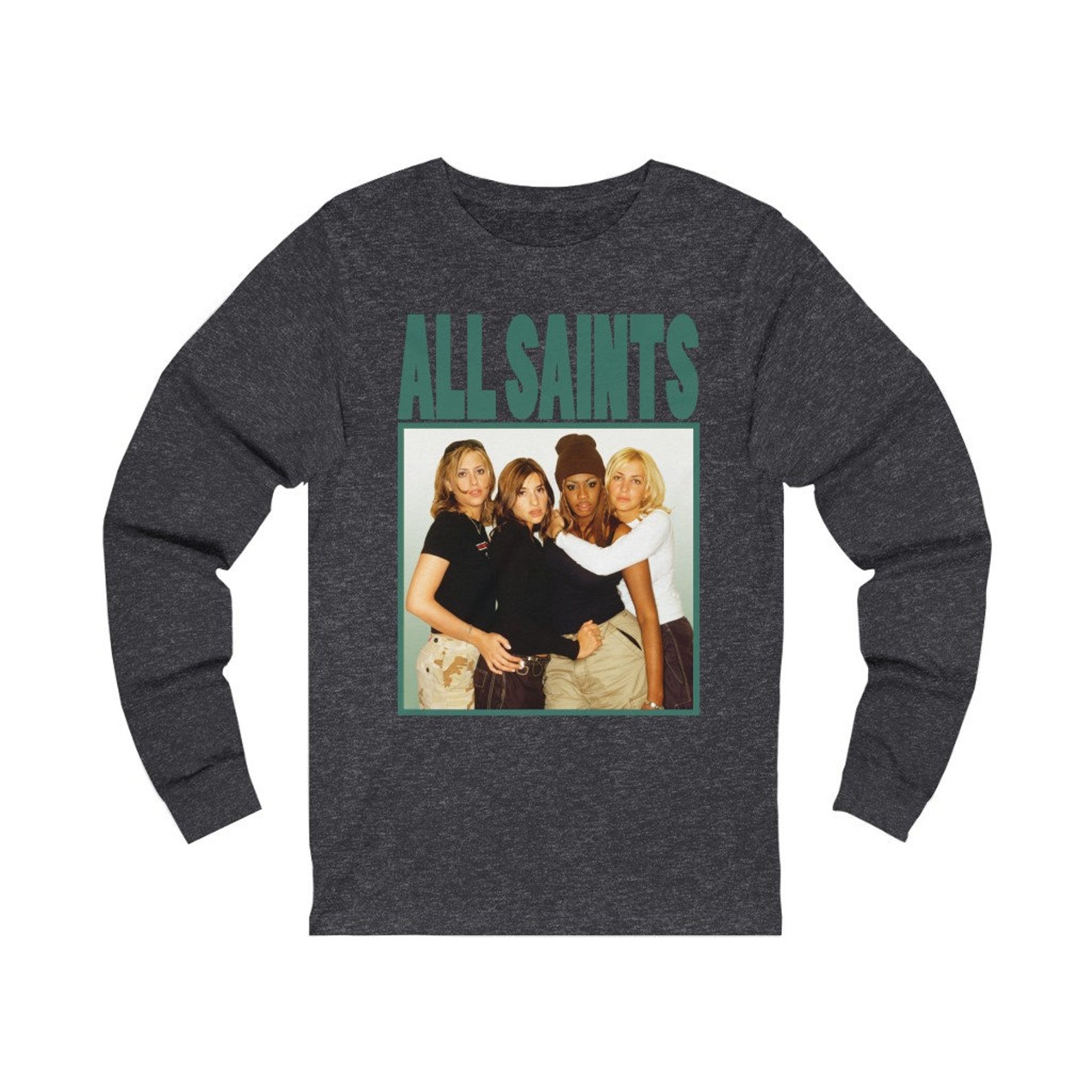 All Saints Shirt All Saints Long Sleeve Tee All Saints Etsy