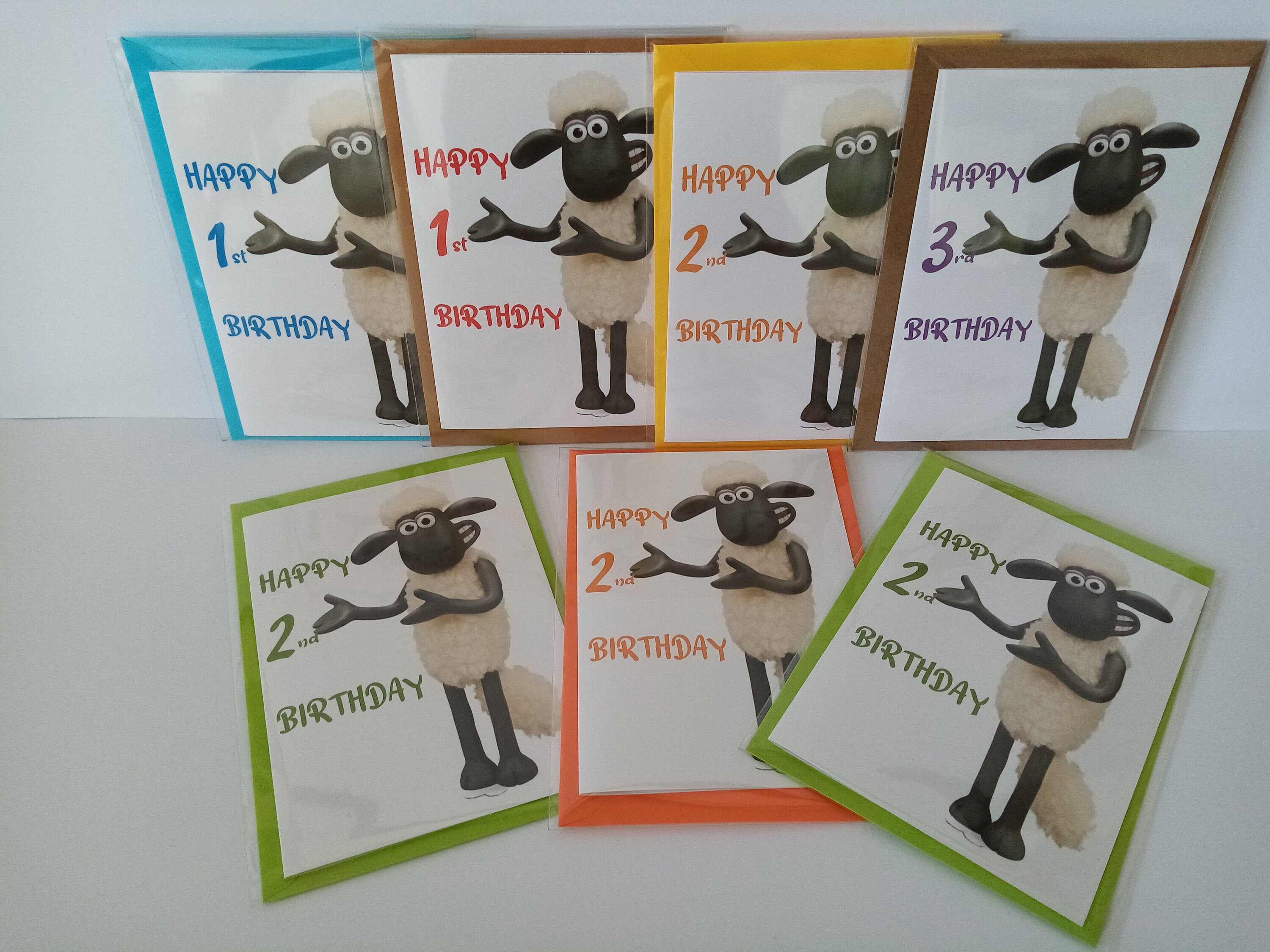 Shaun the Sheep birthday Card Birthday Cards Best wishes | Etsy