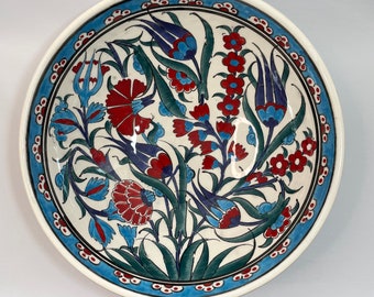 Hand Painted Salad & Fruit Bowls of Venus - Large Ceramic Bowls (10.6")