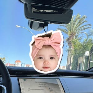 Custom Air Freshener, Picture Air Freshener, Cute Car Accessories, Photo Freshener, Car Freshies, Car Decor, Custom Gift, Personalized Gift