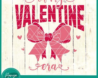 In My Valentine Era Svg | Self Love Valentine Png | Coquette Png | Valentines Day | Heart Love | Valentine Shirt | Valentine Png | XOXO Svg