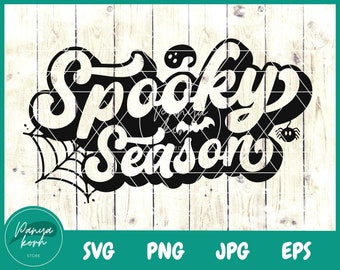 不気味な季節 SVG | 不気味な雰囲気 SVG | 面白いシャツのデザイン SVG | ハロウィーン SVG | ハロウィーンの名言 SVG | 不気味な SVG - Cricut 用ファイル
