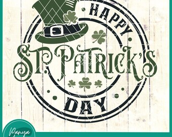 Gelukkige St. Patrick's Day-svg | Citaten voor St. Patrick's Day | Grappige St. Patrick's Svg | Lucky Clover Svg | Gelukkige Svg | Ierse SVG