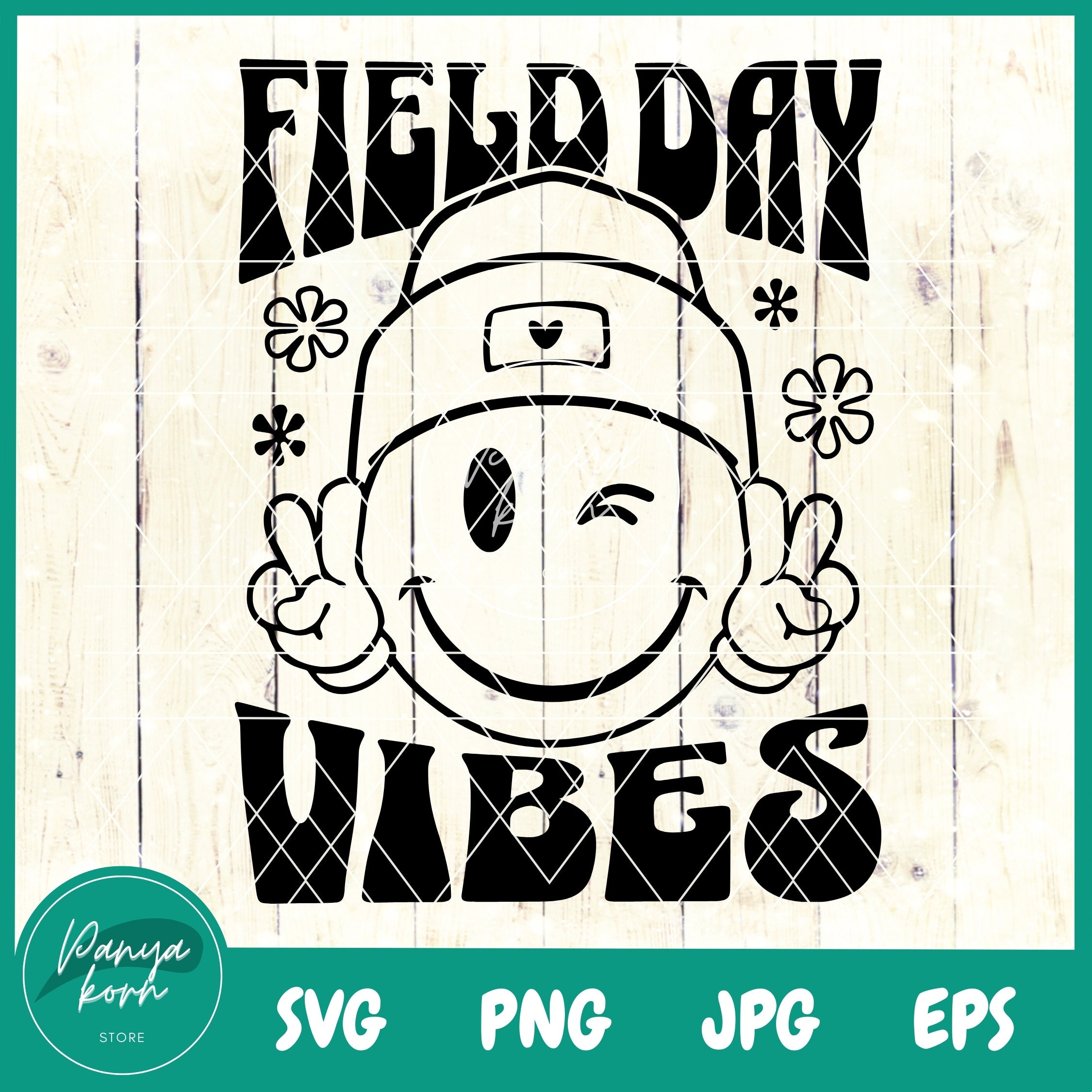 Field Day Vibes SVG Field Trip Squad Svg School Excursion Svg ...