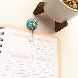 Paperclip Bookmark Stationery Planner Accessory Journal Accessory Bookclub Christian BookmarkStationery Bookmark Gift Planner Journal