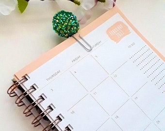 Bedazzle Planner Page Clip Journal Accessory Bookmark Planner Clip Stationery Accessory Planner Accessory Bookmark Page Clip Journal