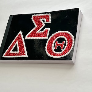 Notepad delta Sigma Theta Delta Sorority Stationery Gift Sorority Inspired Greek College College Pledge Gift  Sorority Gift sorority sister