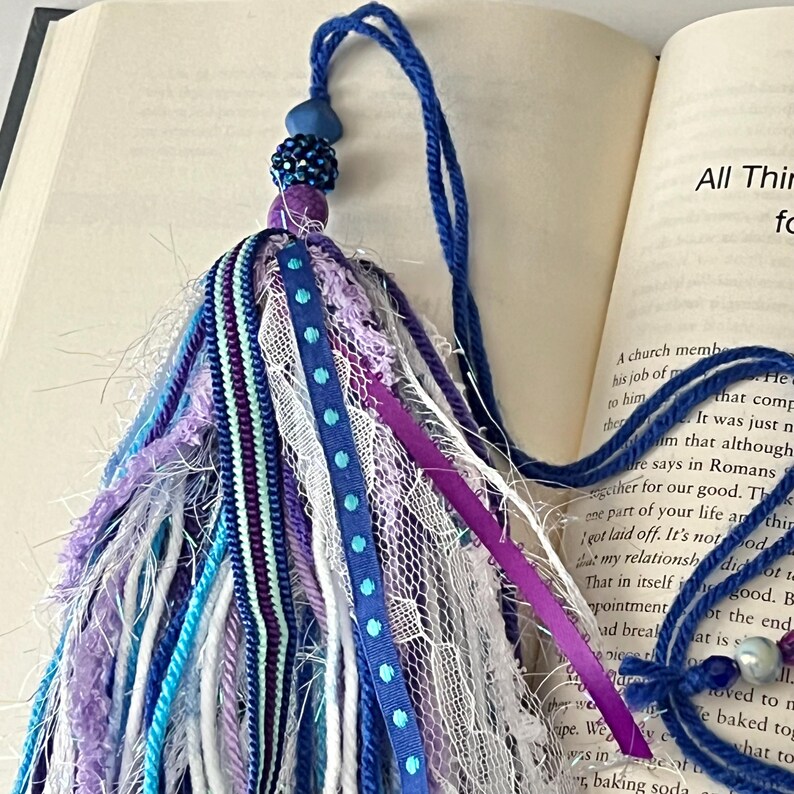 Handmade Tassel Bookmark Journal Accessory Planner Clip Bookmarking ...