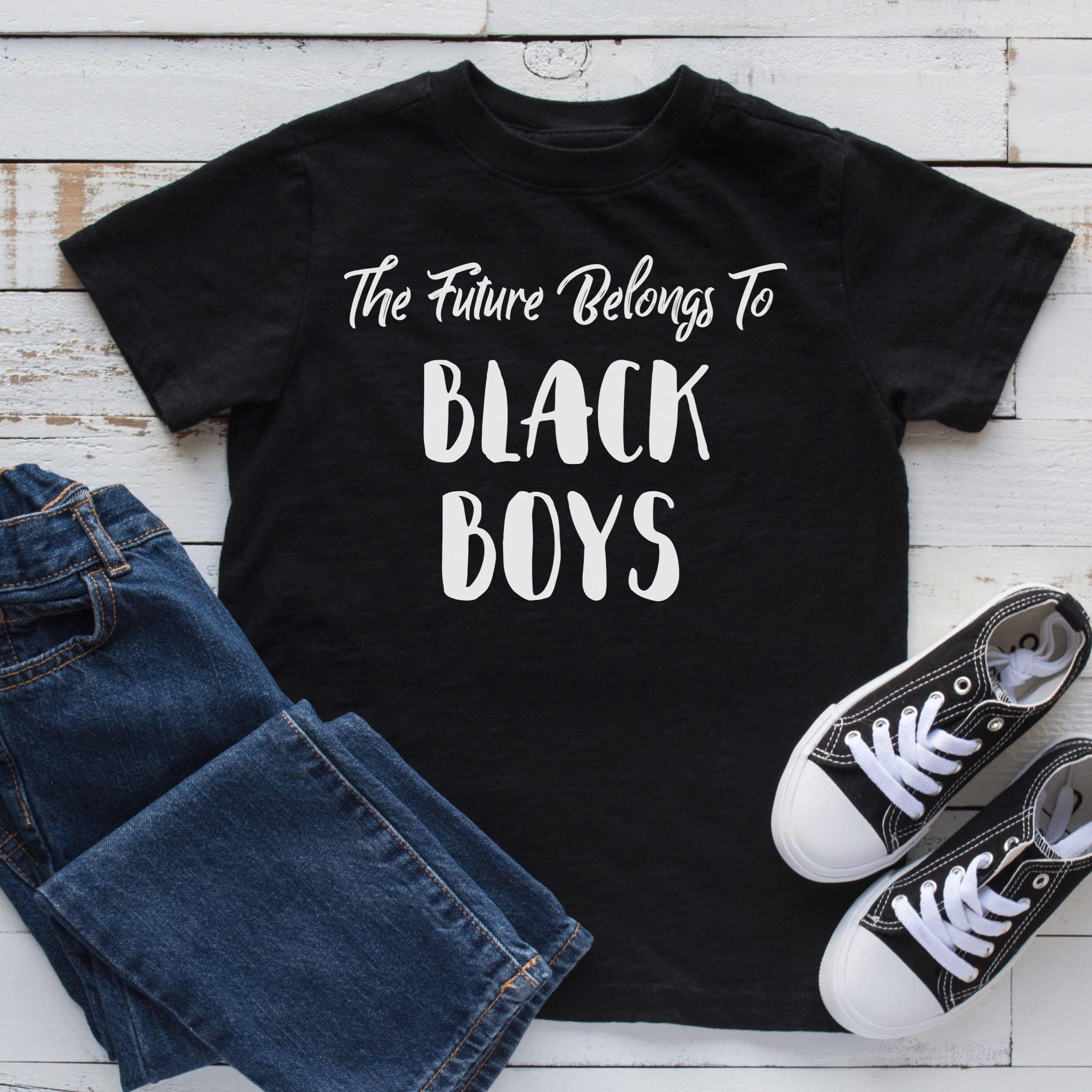 The Future Belongs To Black Boys Shirt Smart Black Boys Etsy