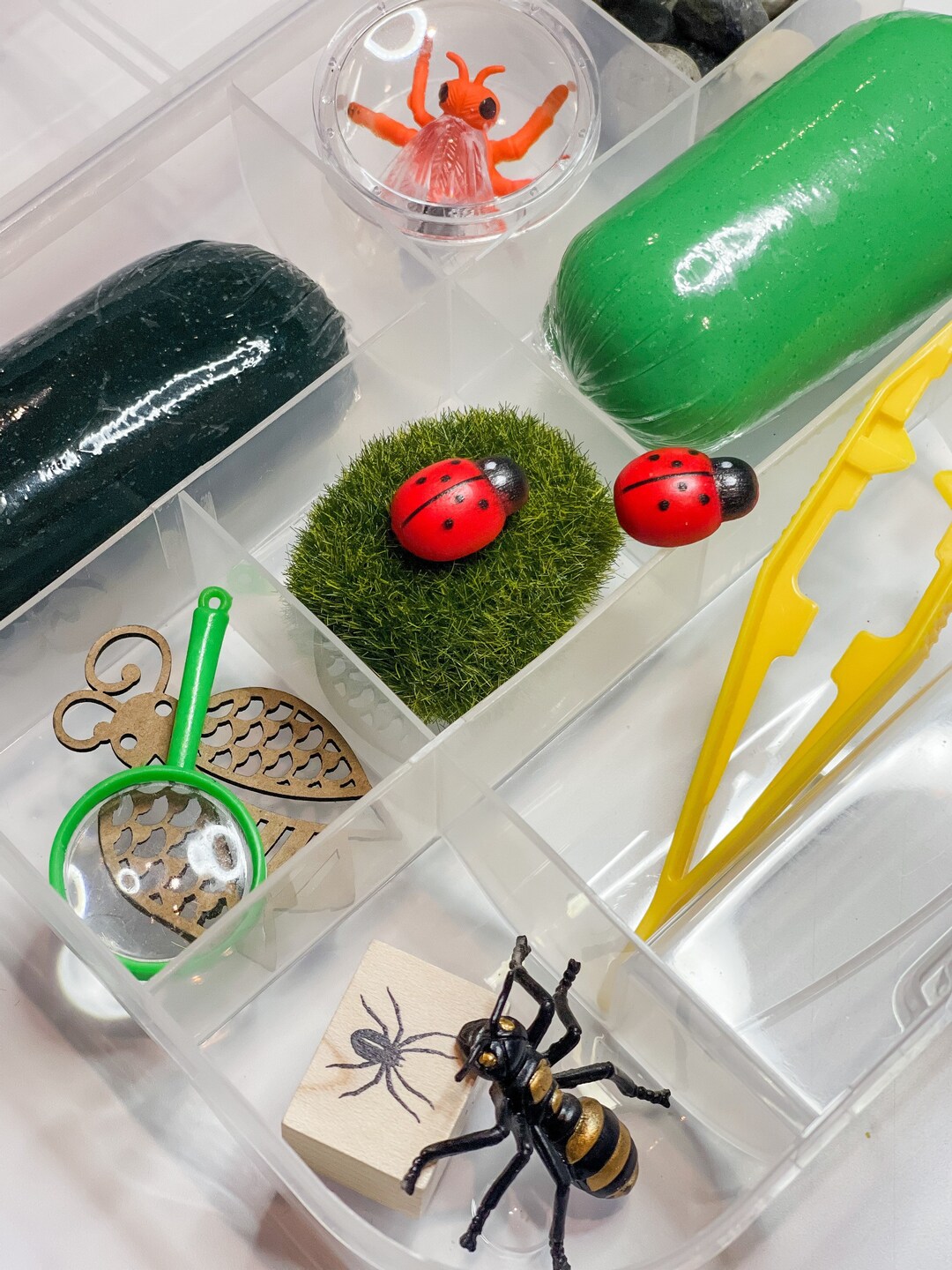 Bug Exploration Play Dough Sensory Kit Bug Kit Kids Gift Bug Toys