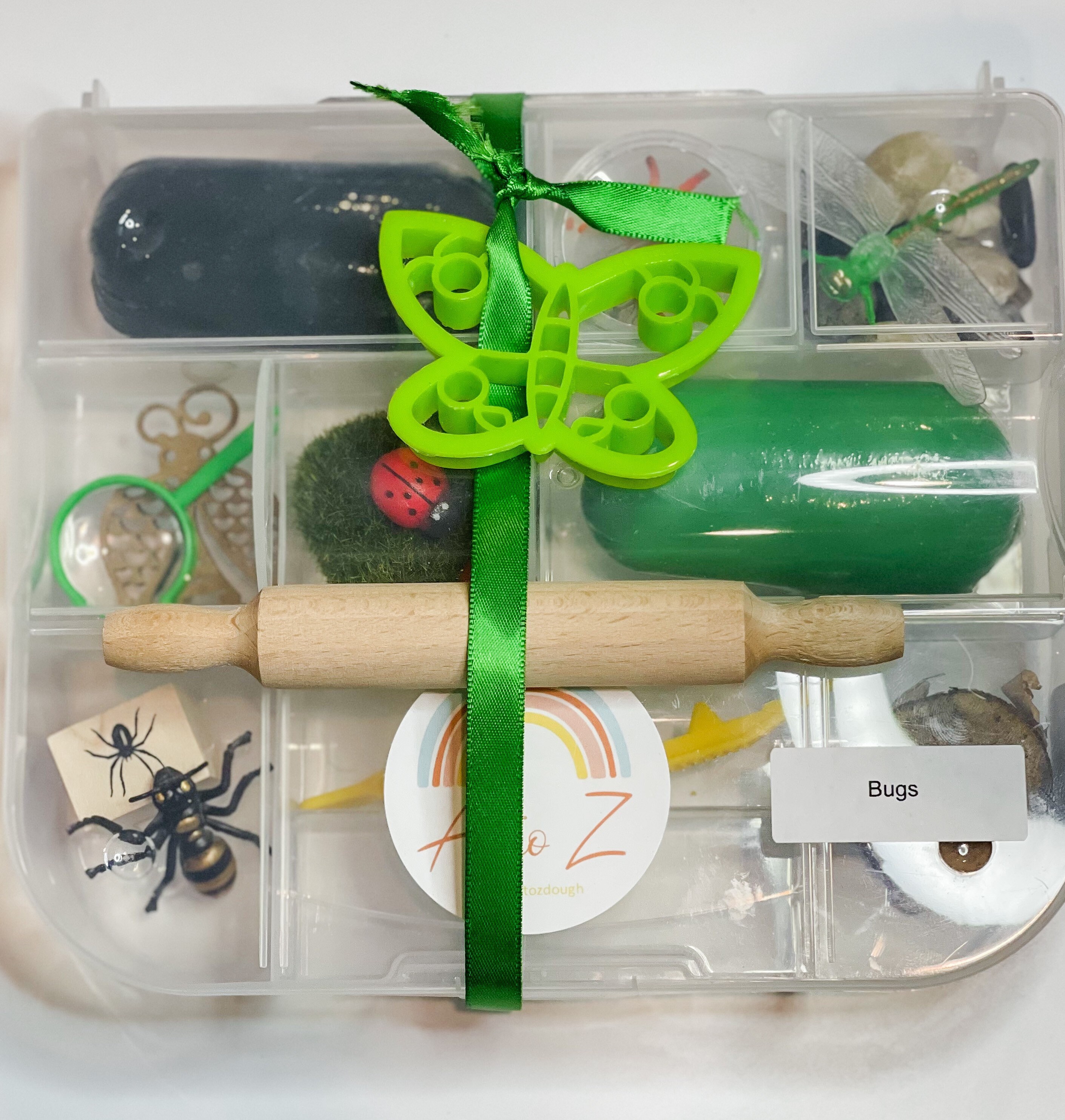 Bug Exploration Play Dough Sensory Kit Bug Kit Kids Gift Bug Toys Montessori Toys Etsy