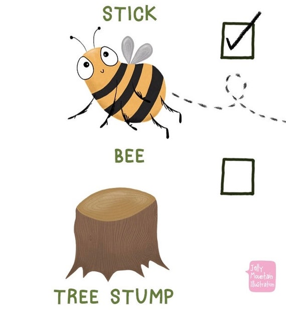 Kids Nature Scavenger Hunt Checklist