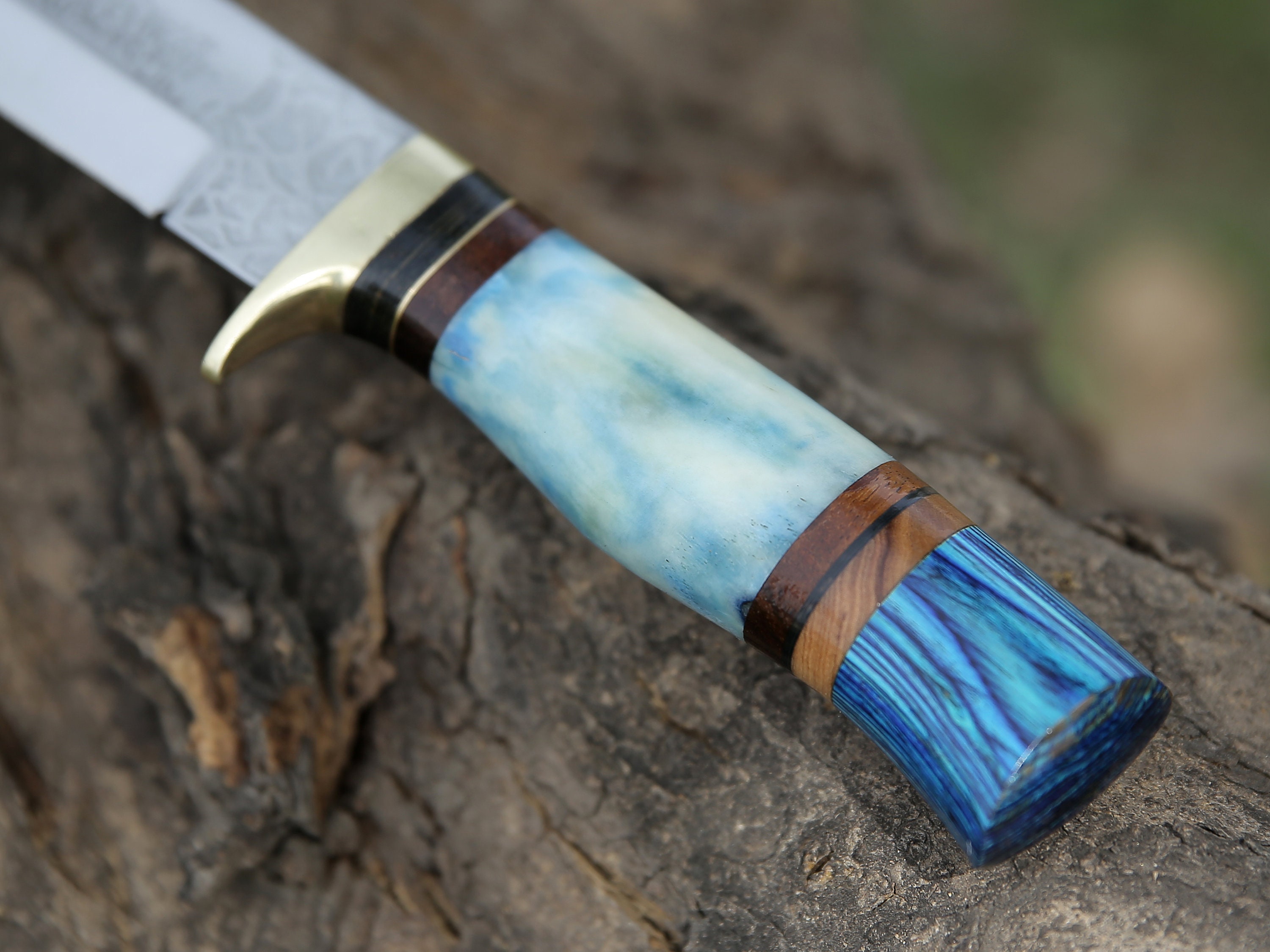 Engraved Throwing Knife Engraved Hunting Knife Personalized Etsy