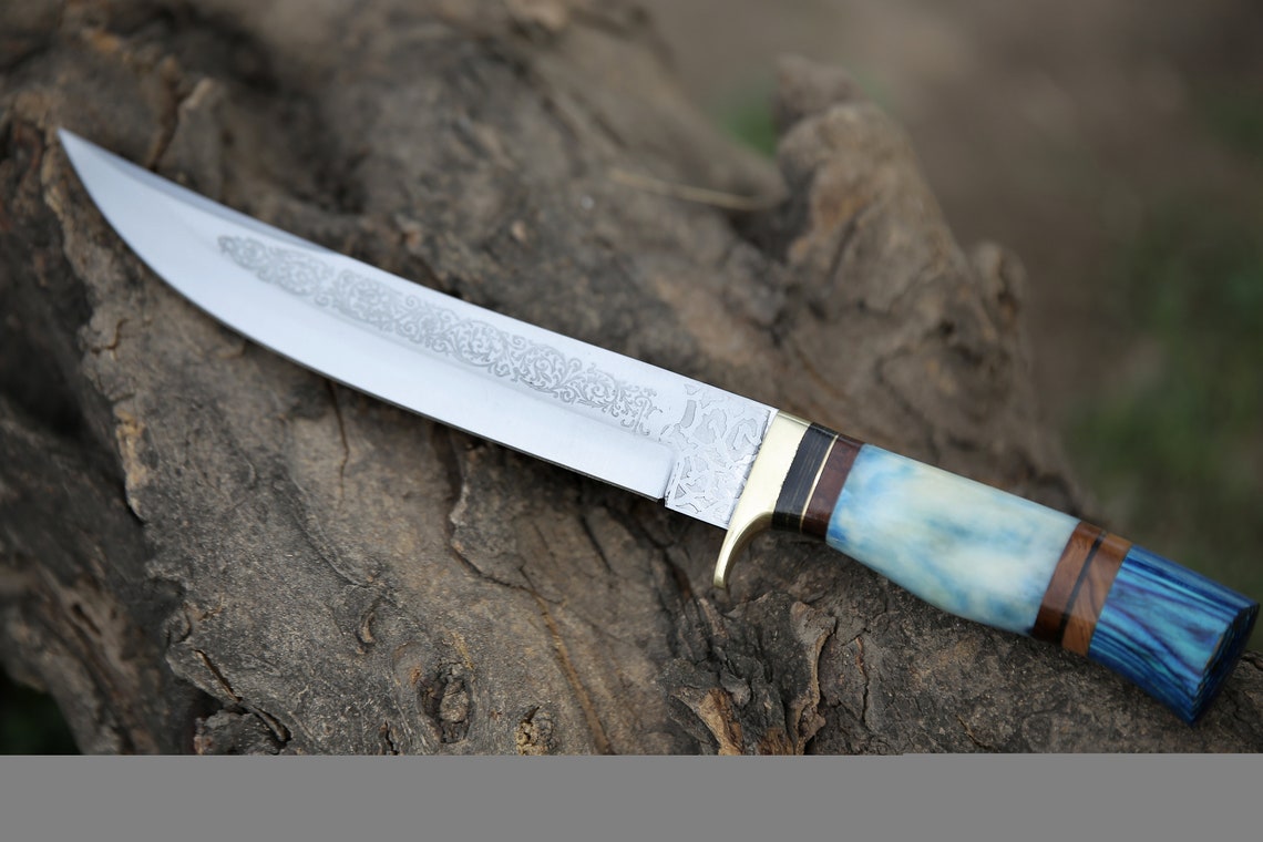 Engraved Throwing Knife Engraved Hunting Knife Personalized Etsy